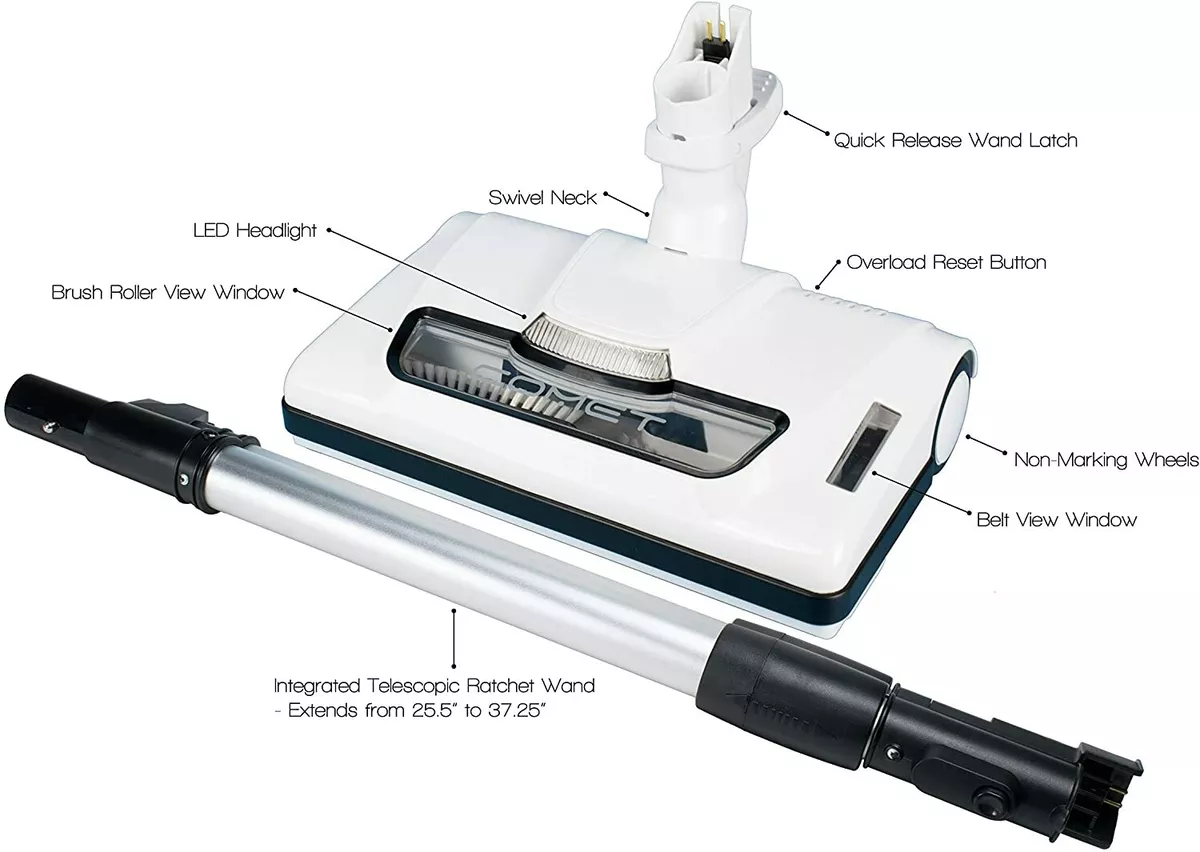 35' Central Vacuum Kit with Hose, Power Head & Tools Electrolux Hoover Vacumaid