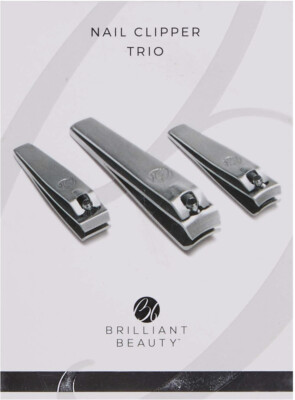 NWT-NAIL PRO 3-piece Clipper Set With Case