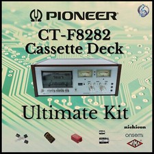 Pioneer CT-F8282 Cassette Deck Ultimate Upgrade Kit Genuine Parts Restoration