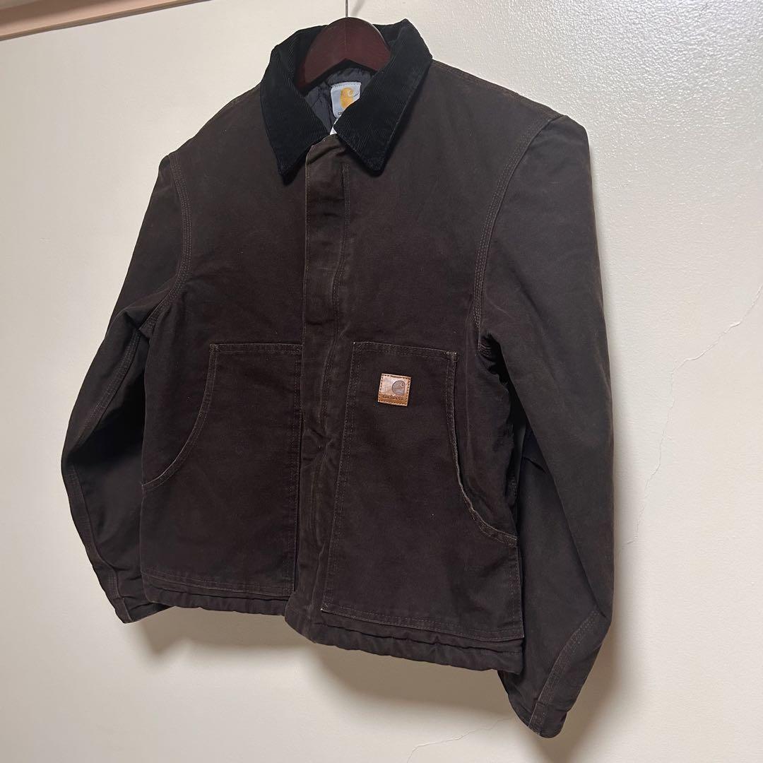 Carhartt Traditional Jacket ナス紺 USA製 Carhartt Traditional Jacket Brown Cotton Size S Used From Japan | eBay
