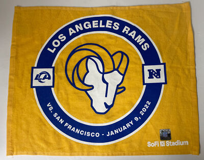 LA Rams vs. San Francisco Rally Towel 1/9/22 - SoFi Stadium