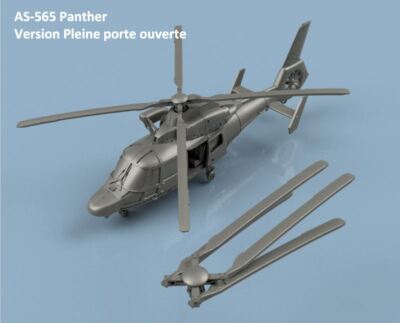 L'Arsenal Models 1/700 AS 565 PANTHER FULL VERSION OPEN DOO4 (4) 3D Printed Set