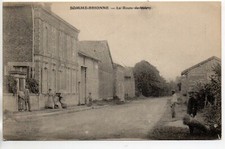 SOMME BIONNE - Marne - CPA 51 - Route de Valm...
