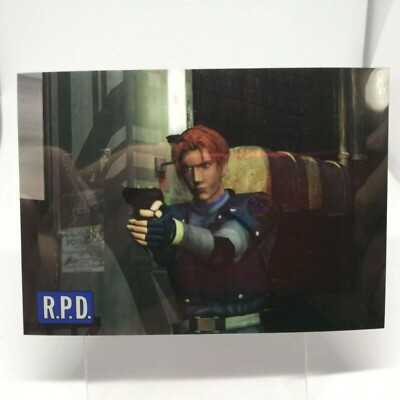 L08 LEON opening sequence Resident Evil 2 Biohazard 2 CARD CAPCOM 1998 AMADA