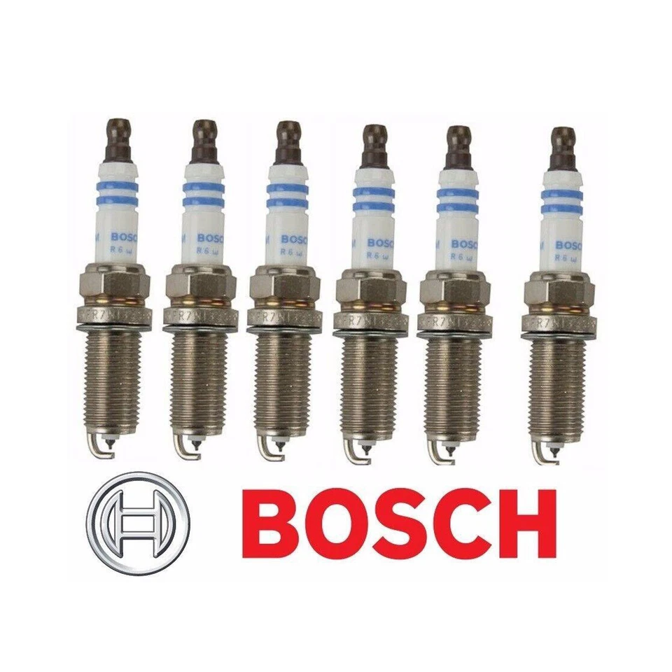 6 bujías de iridio Bosch para Volvo XC60 XC70 XC90 2008-2012 LAND ROVER LR2 Foto 2 de 4