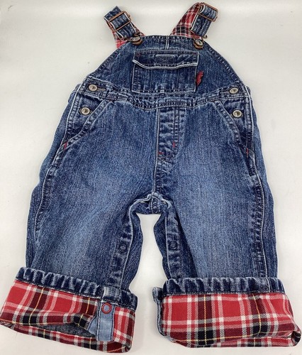 Gymboree Größe 6-12 Monate dunkelblau Jeans Overall Fire Chief - Bild 4 von 7