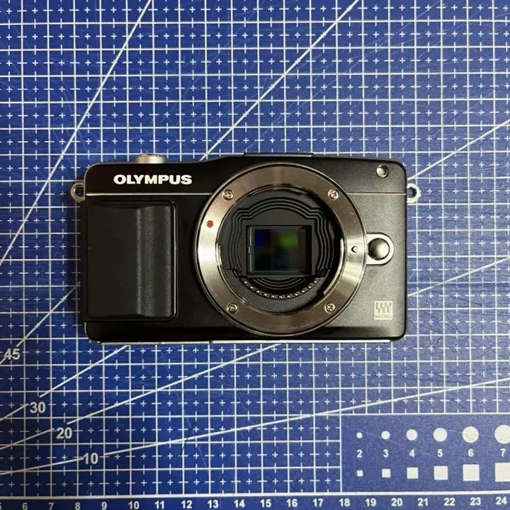 Olympus Pen Mini E-PM2 Body Digital Compact Camera Black 16.05MP Live MOS  Sensor