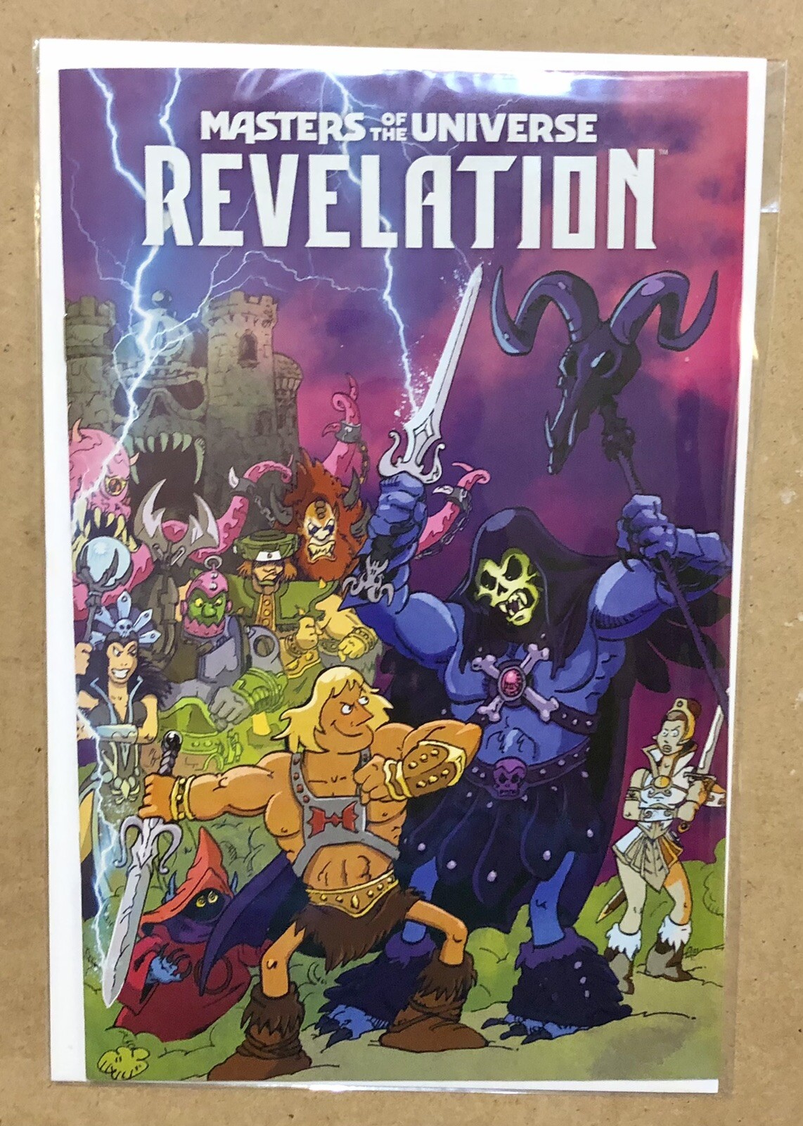 Masters of the Universe Revelation 1 - Sergio Aragones TFAW - 735 print run  | eBay