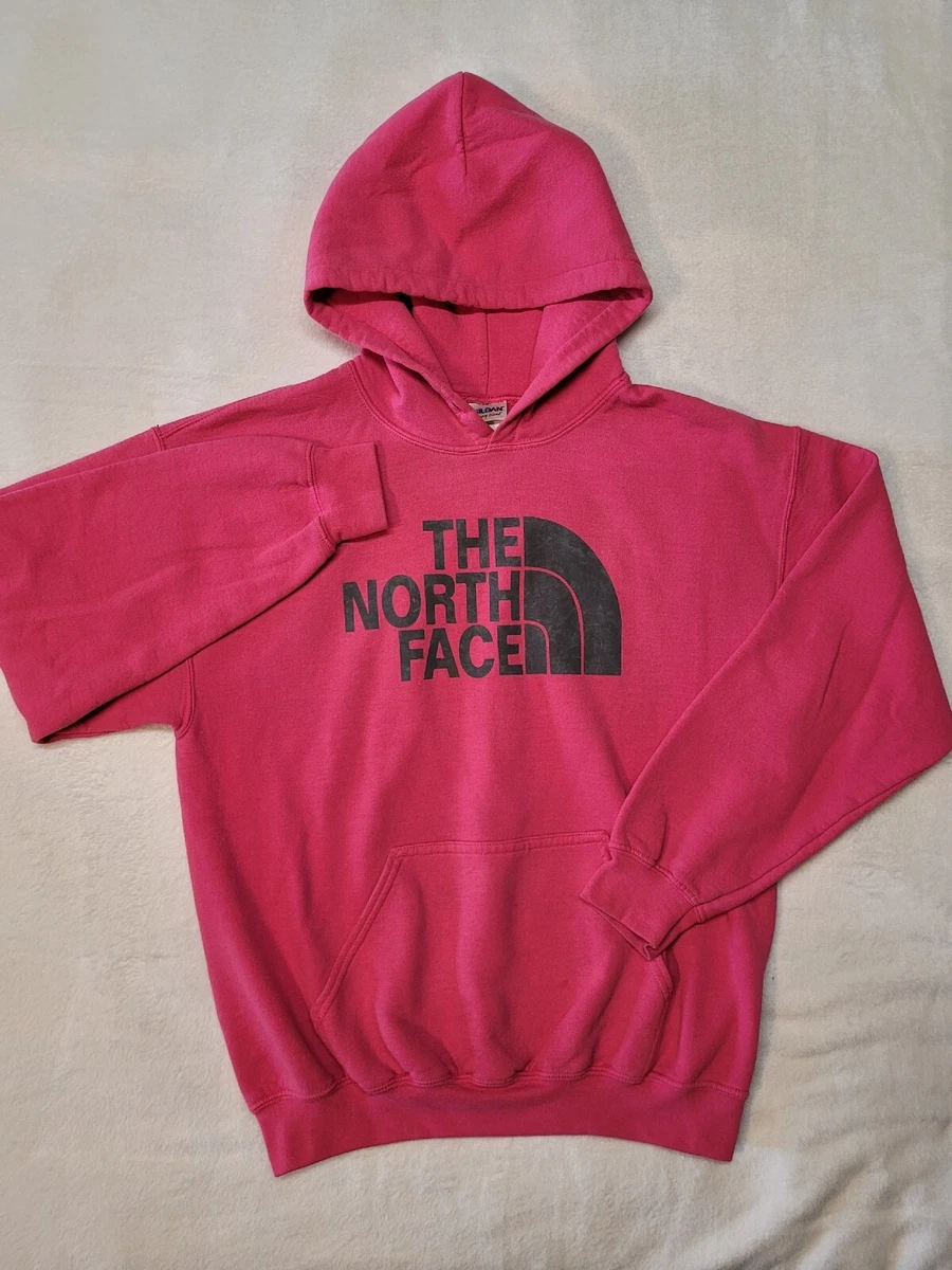 The north face pink box logo hoodie new arrivals