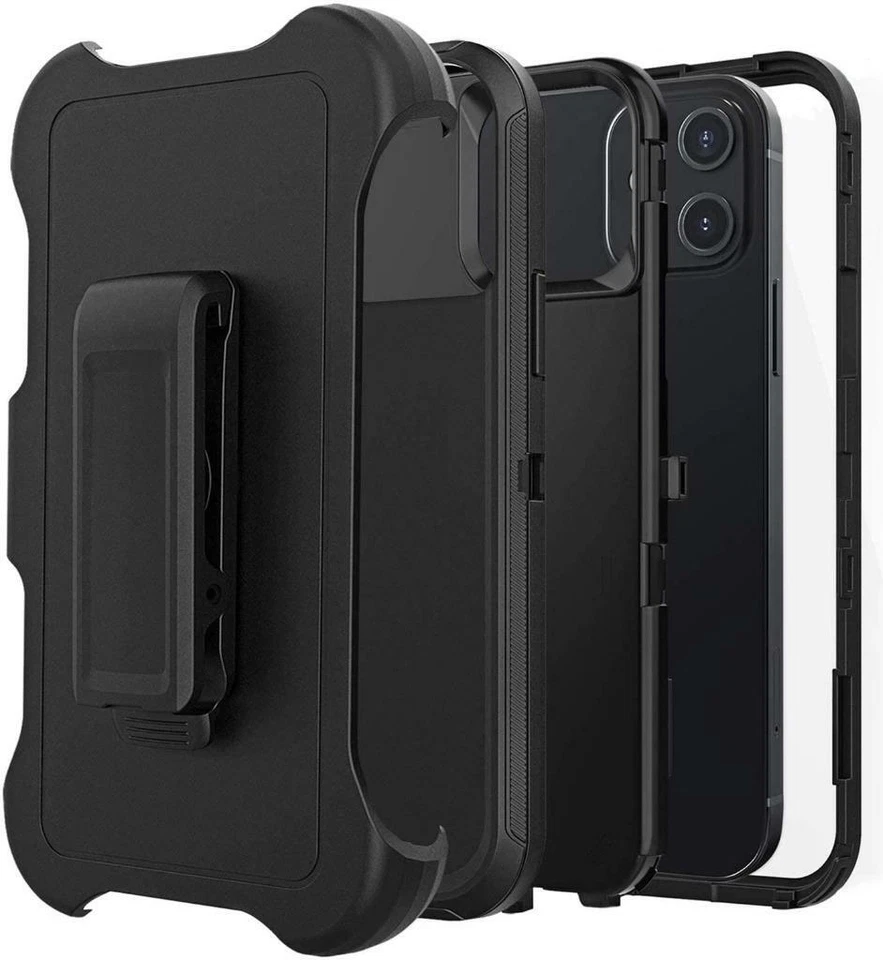 Для iPhone 12 /12 Pro Max/Mini чехол w/кобура и зажим подходит Otterbox Defender - Изображение 3 из 4