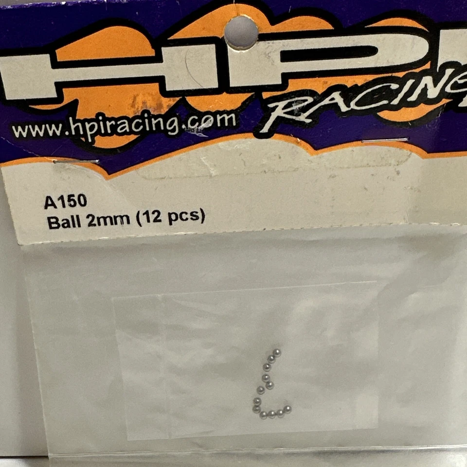 HPI RACING #A150 - BALL 2mm (12pcs) HPIA150 A150 BRAND NEW - Image 2 of 3