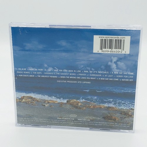A New Day Has Come by Céline Dion CD 2002 Epic - Picture 2 of 4