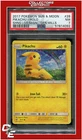 Shining Legends 28 Pikachu Holo Sequin PSA 7