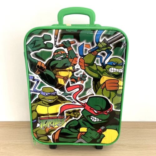 Vintage 2003 Teenage Mutant Ninja Turtles TMNT  Suitcase Luggage Bag Kids RARE - Picture 1 of 9