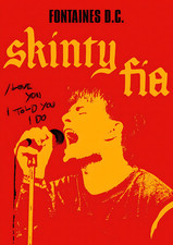 Fontaines D.C.  Music Concert Souvenir Wall Art  Memorabilia gift A5,A4,A3