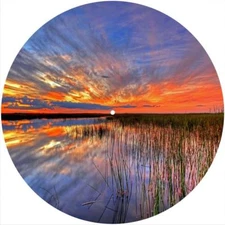 Slipmat Slip Mat Scratch Pad Felt for 12" Turntable LP DJ Record Player SUNSET 3