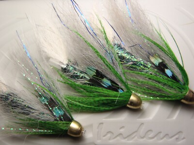Irideus fly fishing flies Emerald Triangle Krypto Knight Flies River Steelhead