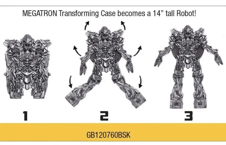 TRANSFORMERS "DARK OF THE MOON" LIMITED BLU-RAY MEGATRON TRANSFORMING PACKAGE - Image 3 of 4