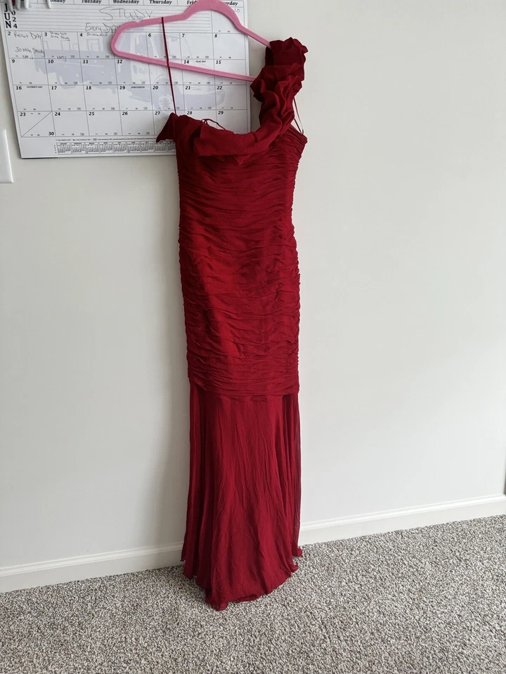 Vestido Rickie Freeman Teri Jon Talla 10 Foto 3 de 4