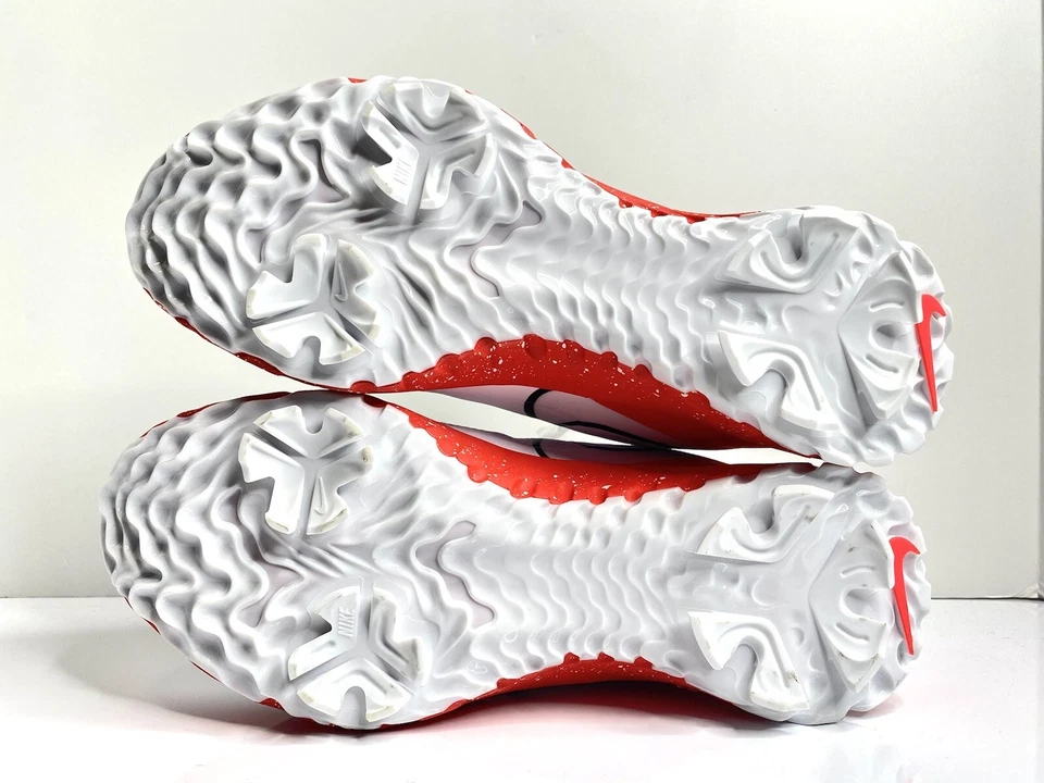 NIKE REACT INFINITY PRO GOLF SHOES WHITE BLACK INFRARED 23 CT6620 106 sz 9.5 - Image 3 of 4