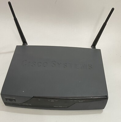 Cisco 870 Router (No Adaptor) | eBay Australia