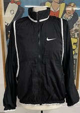 VTG 90  s NIKE Women  s Medium Track Jacket Full Zip Mesh Combo 8-10