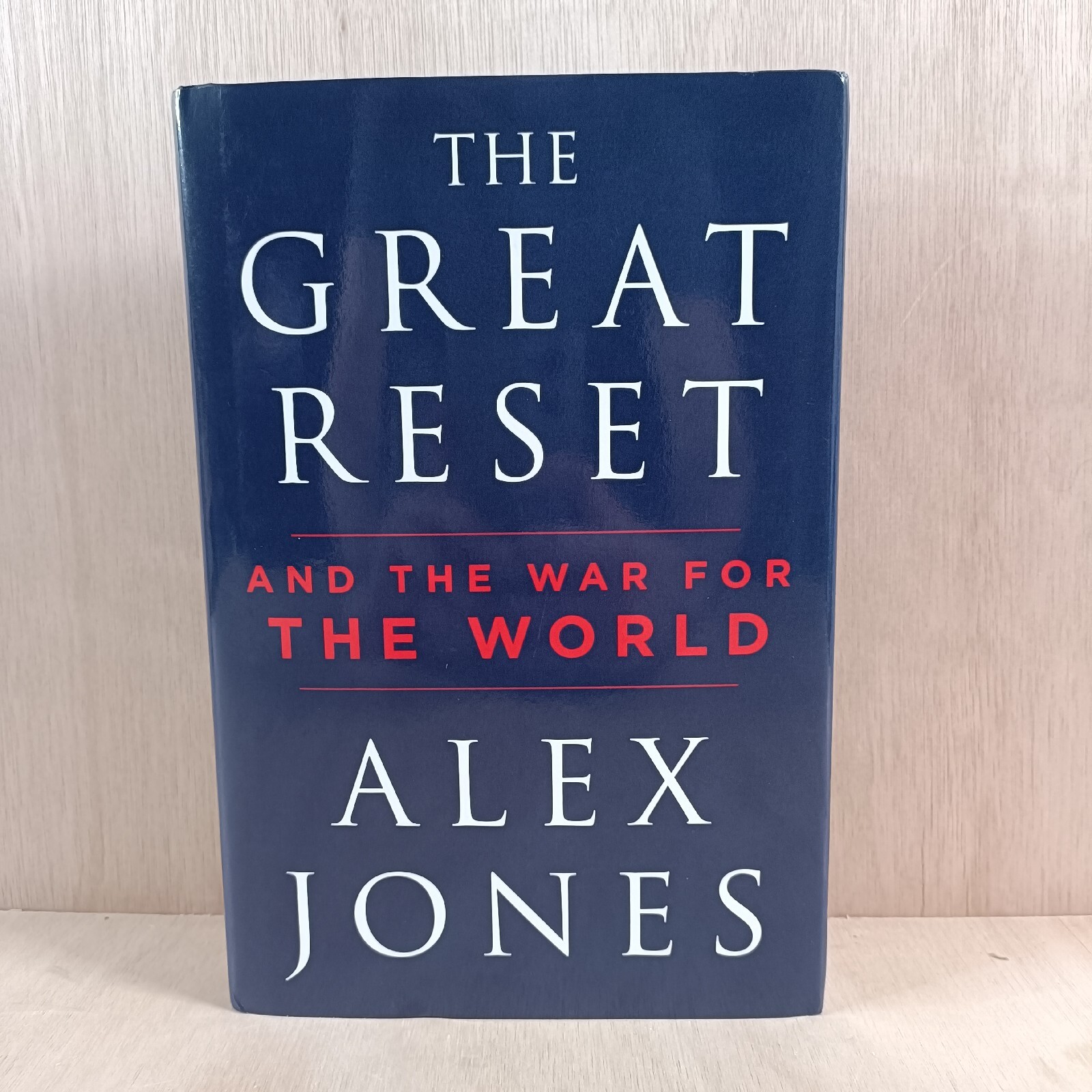 SIGNED!! The Great Reset : And the War for the World Hardcover by Jones Alex