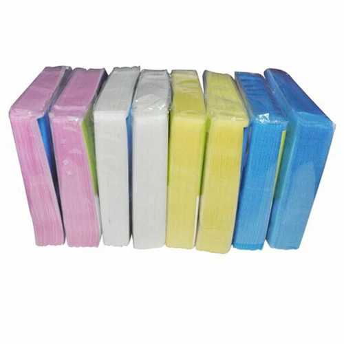 100Pcs CD DVD Disc Double Side Cover Storage Plastic Bag Sleeve Holder D8E5