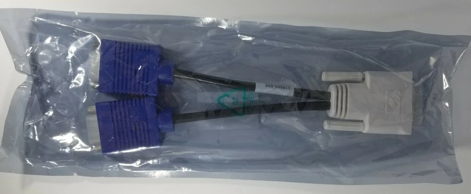 New DMS 59 to Dual VGA Adapter Cable Splitter AMD Nvidia Video Cards - Image 4 of 4