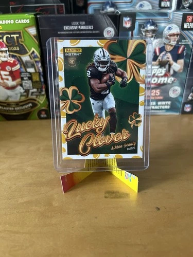 2025 panini instant lucky clover Ashton jeanty