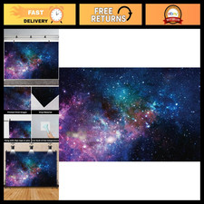 Colorful Galaxy Nebula Photography Backdrop - Vinyl 10x7ft Starry Universe Decor