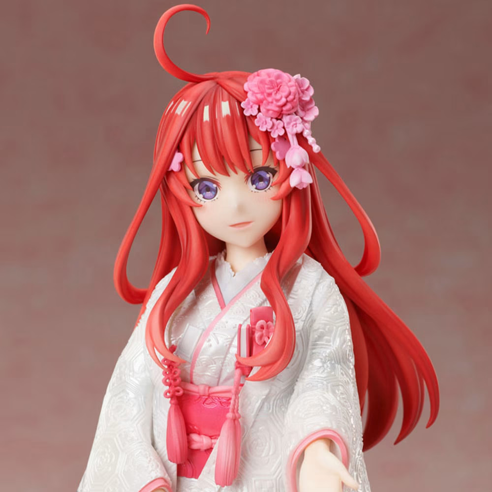 Figurine Itsuki Nakano Shiromuku : statuette articulée sur socle à l'échelle 1/7