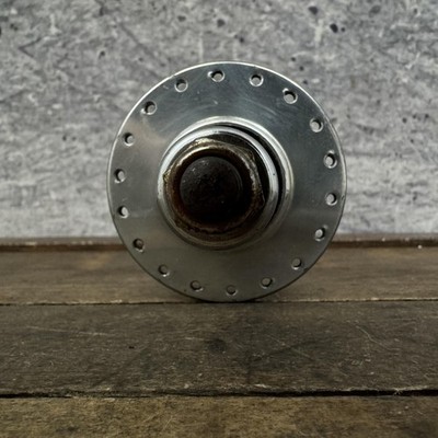 Vintage Suzue Sealed-Tech Rear Hub 36H Nutted High Flange Silver