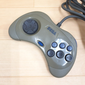 SEGA SATURN CONSOLE JAPAN GRAY Bundle with 2 Controllers 8 Games Tested HST-3210
