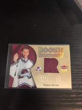 2005-06 Ultra Rookie Uniformity Jerseys #RUWW Wojtek Wolski Avalanche (Au)