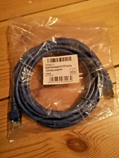NEW PATCHKABEL CAT 5.  3 METRY. NIEBIESKI.