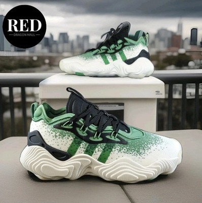 Adidas Trae Young 3 Low Grey Green Basketball Shoes IE2703 - Men's Size 10.5
