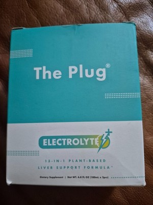 The Plug Liver Cleanse Detox & Repair Drink All Natural Plant-Base Exp 09/27
