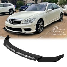 Front Bumper Lip Spoiler Splitter For Mercedes-benz S-class W221 S500 S600 S63