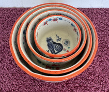 Anthropologie Annevieve Measuring Cups, Set of 4 Cat / Birds