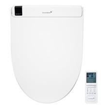 Smartbidet Sb-3000 Elongated Electric Bidet Seat Warm Water Remote White