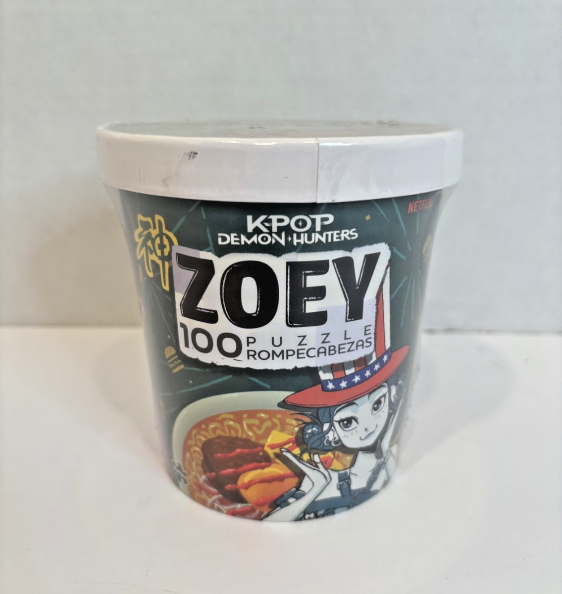 K-Pop Demon Hunters Zoey 100-Piece Puzzle Ramen Noodle Cup Pkg | eBay
