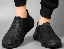 Men/Women Non-slip Chef Shoes Kitchen Oil-resistant Waterproof Work Shoes Black