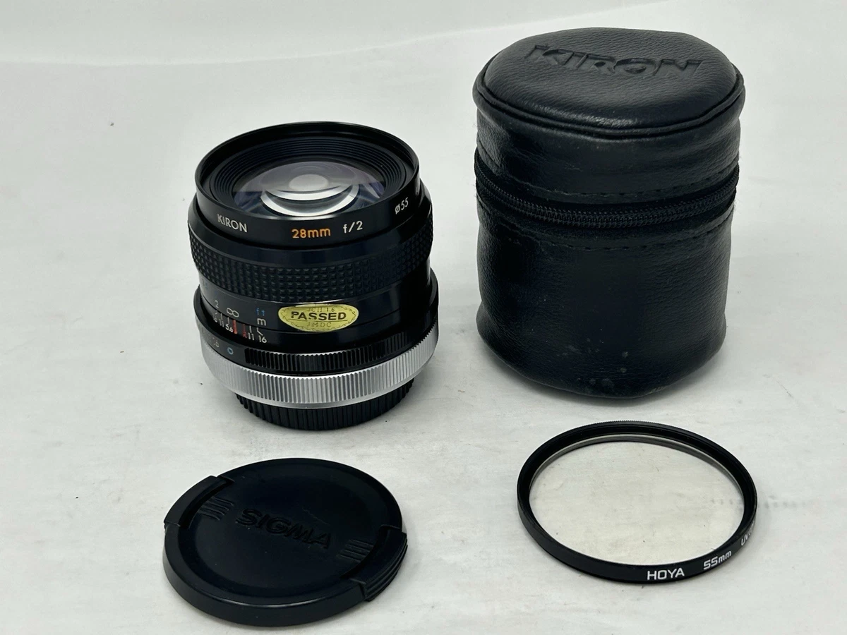 Objectif Canon Fd-Nex 2,8/28 + Bague D'adaptation (occasion)