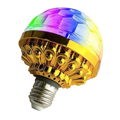 6-Teiliges Set mit Bunten Rotierenden Magischen Kugeln, RGB-LEDs Ohne Steck1579