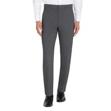 Calvin Klein Men's Dress Pant, Gray, 32x32