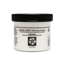 Daniel Smith Watercolor Ground, 4oz Jar, Pearlescent White, 284055013