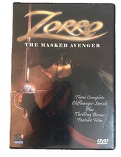 Zorro The Masked Avenger Three Complete Cliffhanger Serials DVD Set