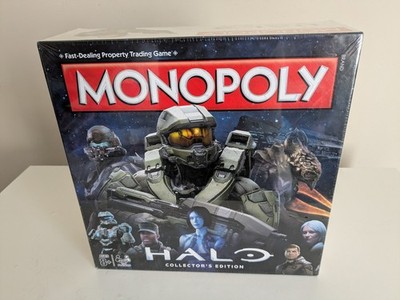 Halo Monopoly Collectors Edition - Hasbro 2016 - Brandneu & Versiegelt