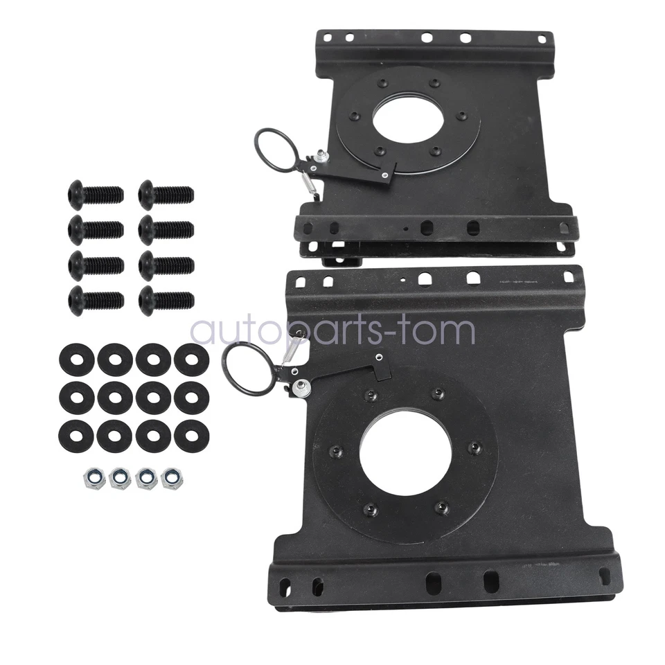 For Ford Econoline E150-E450 1997-2024 Seat Swivel Base Bracket Left+Right 1pair - Image 4 of 4
